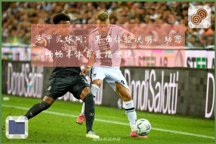 意甲买球网：界面体验说明，助您流畅畅享体育直播便捷入口
